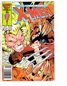 Uncanny X-Men # 213 VF Marvel Comic Book Wolverine Vs. Sabretooth Storm J274