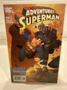 Adventures of Superman #642  9.0 (our highest grade)  2005