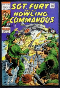 Sgt. Fury and His Howling Commandos #63 Jack Kirby Art!