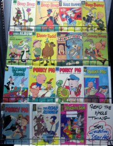 DELL/GOLD KEY/WHITMAN LOONEY TUNES COLLECTION! 15 BOOKS! GOOD Bugs Bunny