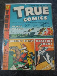 TRUE COMICS #53 VG+/FINE