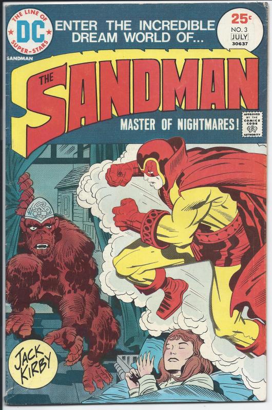 The Sandman #3 - July, 1975 (FN+)