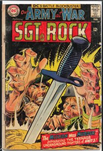 Our Army at War #189 (1968) Sgt. Rock