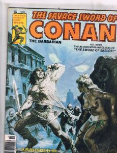Savage Sword Of Conan # 58 Marvel Curtis Comic Book Magazine Kull Sonja J101