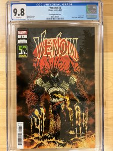 Venom #34 Superlog Cover (2021) CGC 9.8