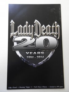 Lady Death Mischief Night #1 Full Moon Edition NM Condition! Signed W/ COA!