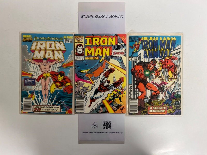 3 Iron Man Marvel Comic Books # 7 8 10 Defenders Avengers Spiderman Thor 62 SM5