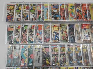 Huge Lot of 150+ Comics W/ Frankenstein, ROM, Micronauts! Avg. VG Condition!