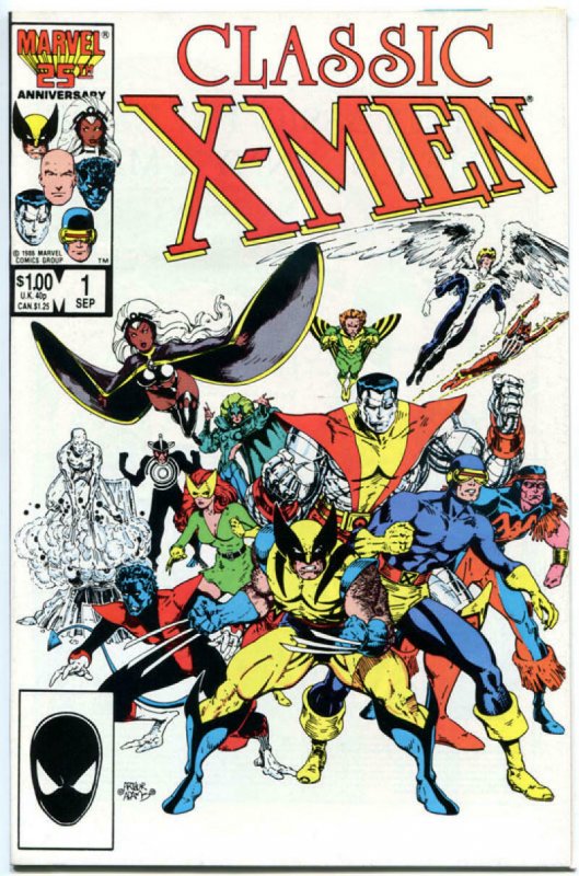 CLASSIC X-MEN #1, NM, Arthur Adams, Wolverine, Storm, 1986, John Bolton