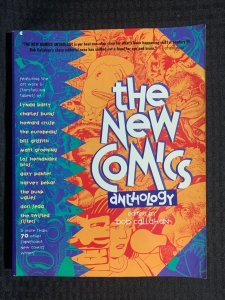 1991 THE NEW COMICS ANTHOLOGY by Bob Callahan SC FN 6.0 1st Collier