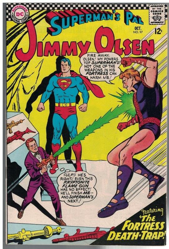 JIMMY OLSEN 97 F-VF   October 1966