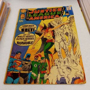 Justice League Of America #72-1969 dc comics Kubert Red Tornado comes to Earth-1 