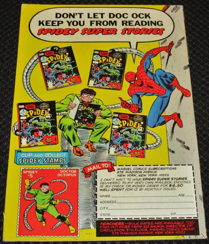Spidey Super Stories #21 (1977)