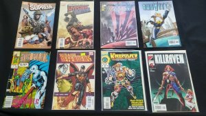MISC MARVEL #1'S 8PC (VF) SQUADRON SUPREME, MADROX, THE LAST DEFENDERS 1992-2008