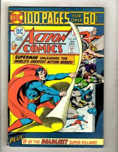 Lot Of 6 Action Comics Feat. Superman # 432 433 440 441 442 443 Batman Flash GK5