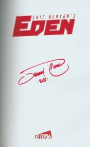 Eden TP 2021 Signed by Jeremy Clark Inside Cover Alterna Comics EB202