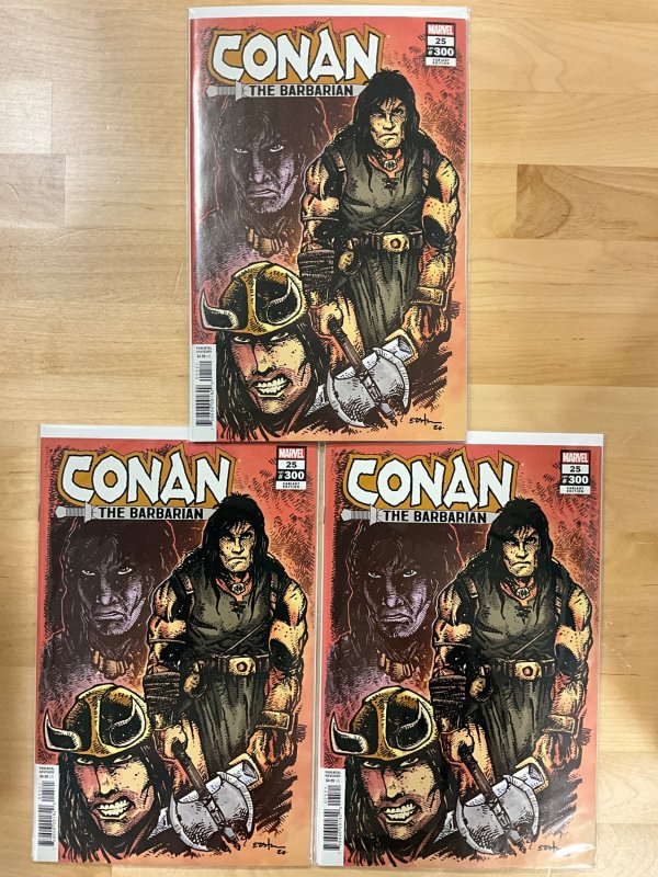 [3 pack] Conan the Barbarian #25 Eastman Cover (2021)