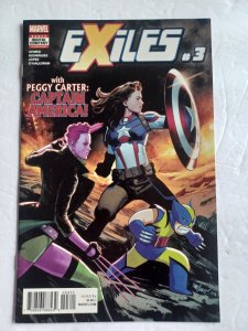 Exiles #3 - Peggy Carter as Captain America - 2018 - NM
