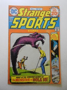 Strange Sports Stories #6 (1974) VG Condition moisture stain