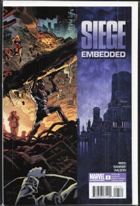 Siege: Embedded #1 Second Printing Variant (2010) Siege