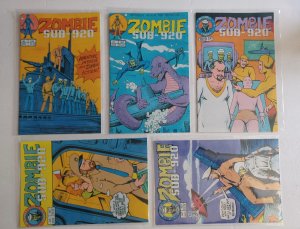 Zombie Sub-920 #1-10 (10 books) - military horror - Exeter Comic - VF/NM