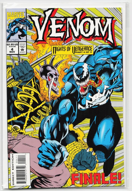 Venom: Nights of Vengeance #4 (1994) Venom