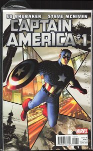 Captain America #1 (2011) Captain America