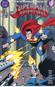 Superman Adventures 1  9.0 (our highest grade) 1996 Wraparound Cover!