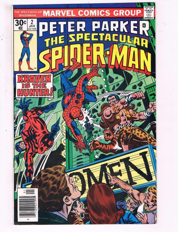 Spectacular Spider-Man # 2 VF/NM Marvel Comic Book Vs. Tarantula Kraven BN6