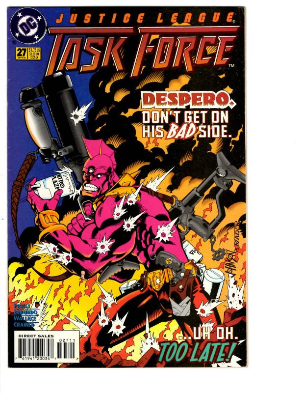 11 Justice League Task Force DC Comics # 27 28 29 30 31 32 33 34 35 36 37 BH13