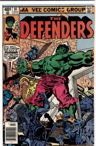 The Defenders #81 (1980) The Defenders