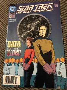 Star Trek: The Next Generation #55 : DC 12/93 VF+; Bondage cover, Data