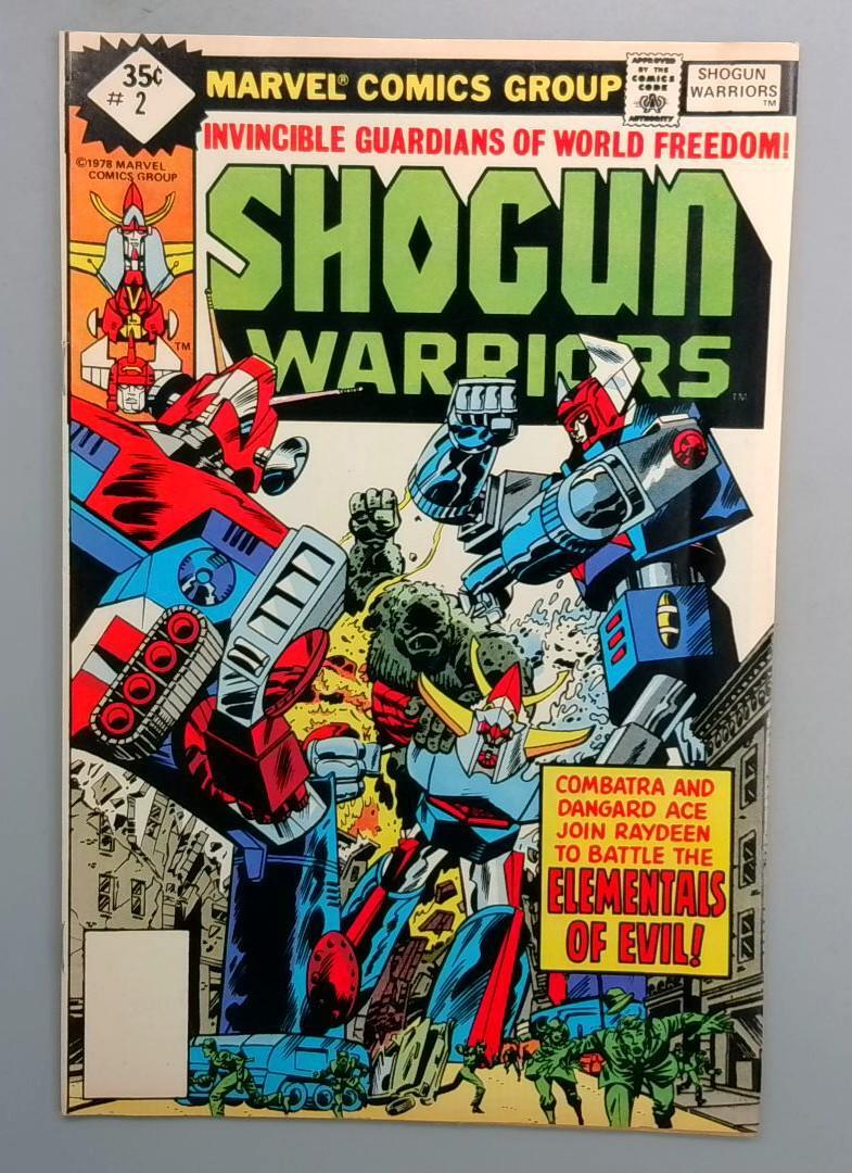 SHOGUN WARRIORS #2B FN Whitman Marvel 1979