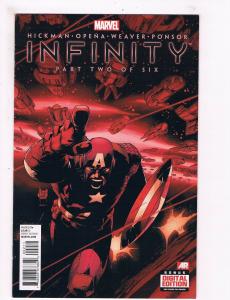 Infinity # 2 VF 1st Print Marvel Comic Book Limited Series Spider-Man Hulk S64