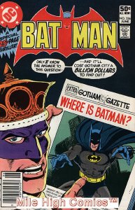 BATMAN  (1940 Series)  (DC) #336 NEWSSTAND Very Fine Comics Book