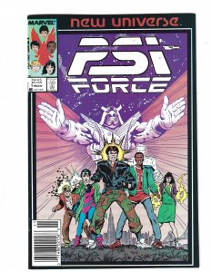 Psi-Force #1 through 7 (1986)