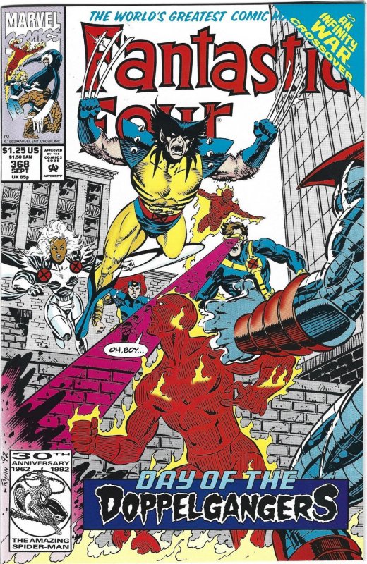 Fantastic Four #366 through 370 (1992)