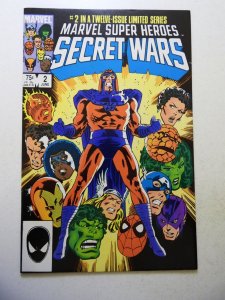 Marvel Super Heroes Secret Wars #2 (1984) VF+ Condition