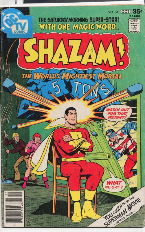 Shazam! #31 (1977) Captain Marvel / Shazam! [Key Issue]