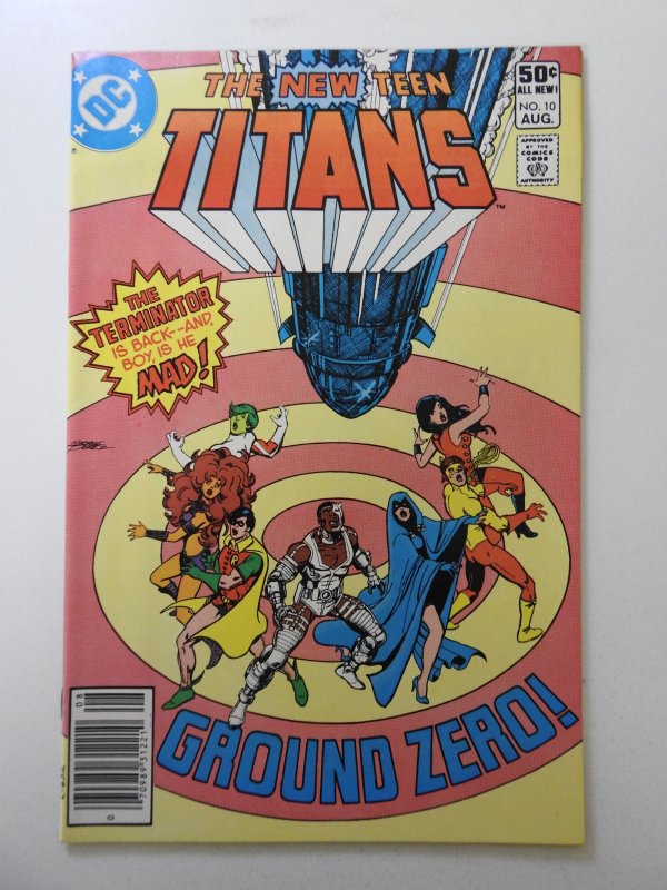 The New Teen Titans #10 Sharp VF Condition!
