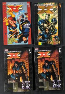 ULTIMATE X-MENTRADE PAPERBACK LOT MOST VF-NM #6 (2 COPIES), #9 +11