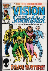 The Vision and the Scarlet Witch #8 (1986) Scarlet Witch