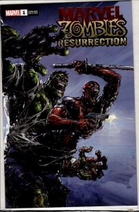 Marvel Zombies: Resurrection #1 Scorpion Comics Cover A (2020) Spider-Man