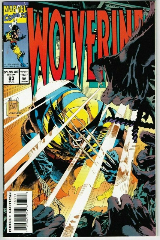 Wolverine #83 (1988) - 9.4 NM *Cold Comfort*