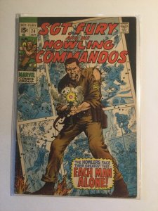 Sgt. Fury and His Howling Commandos 74 Fine fn 6.0 Marvel 