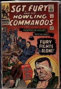 Sgt. Fury #27 (1966) incomplete, missing 1 page