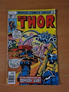 Mighty Thor #261 Newsstand Variant ~ FINE FN ~ 1977 Marvel Comics