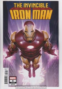 INVINCIBLE IRON MAN (2022 MARVEL) #8 VARIANT 1:25 JUNGGEUN YOON NM X12379