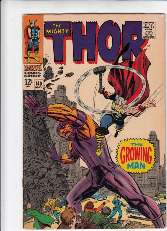 Thor, the Mighty #140 (May-67) FN+ Mid-High-Grade Thor