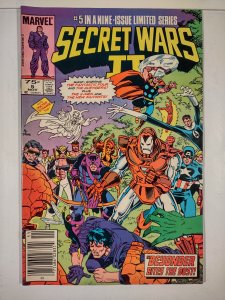 Secret Wars II #5 Newsstand Edition (1985)